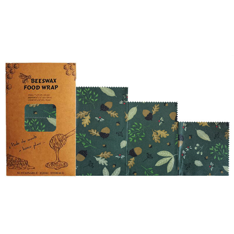 Beeswax Fresh-Keeping Wrap Set of 3