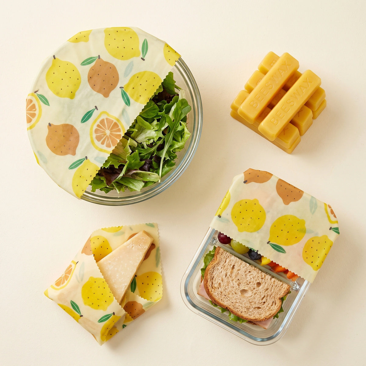 Cotton & Linen Beeswax Bread Bag