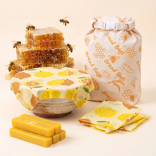 Cotton & Linen Beeswax Bread Bag