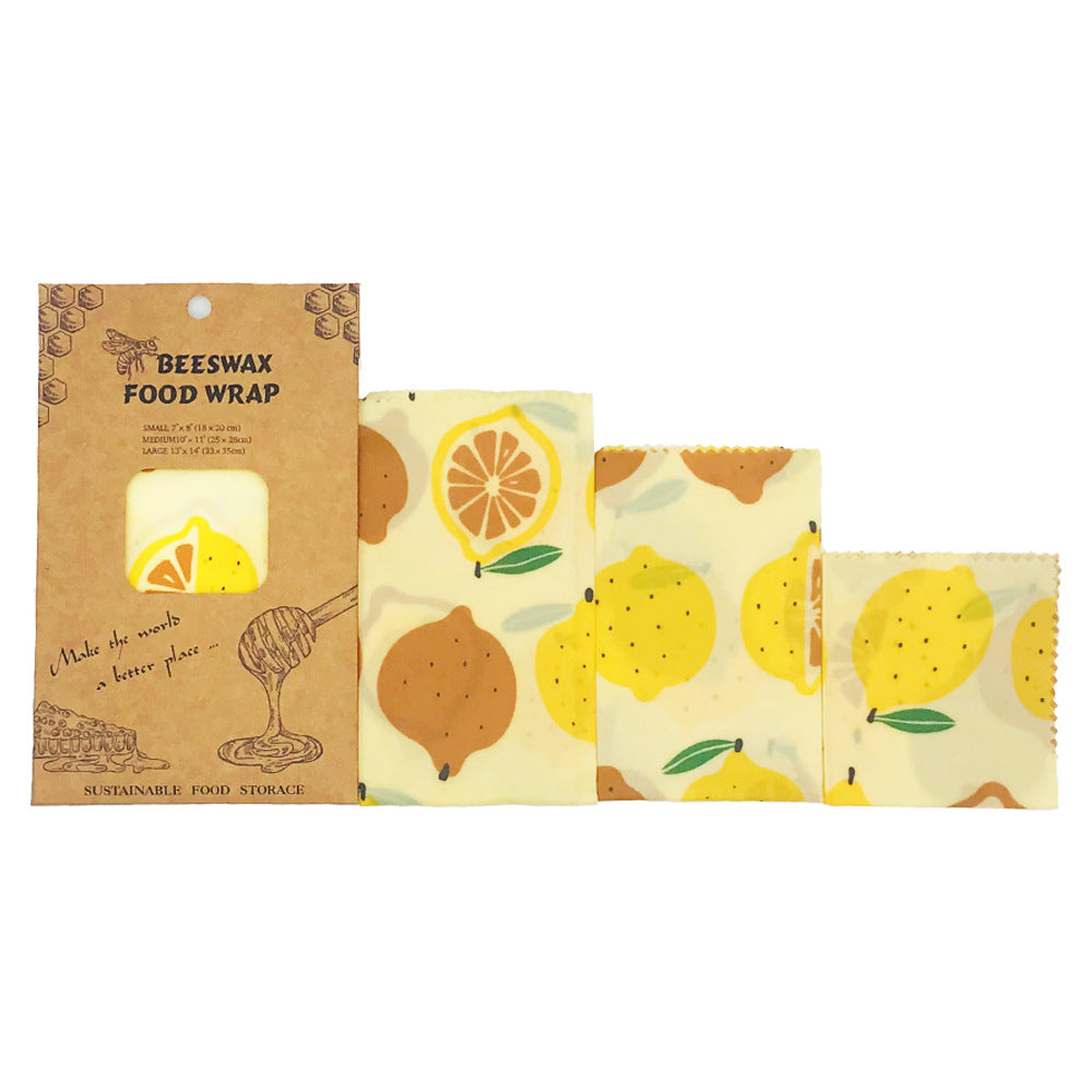 Beeswax Fresh-Keeping Wrap Set of 3