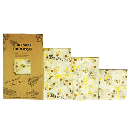Beeswax Fresh-Keeping Wrap Set of 3