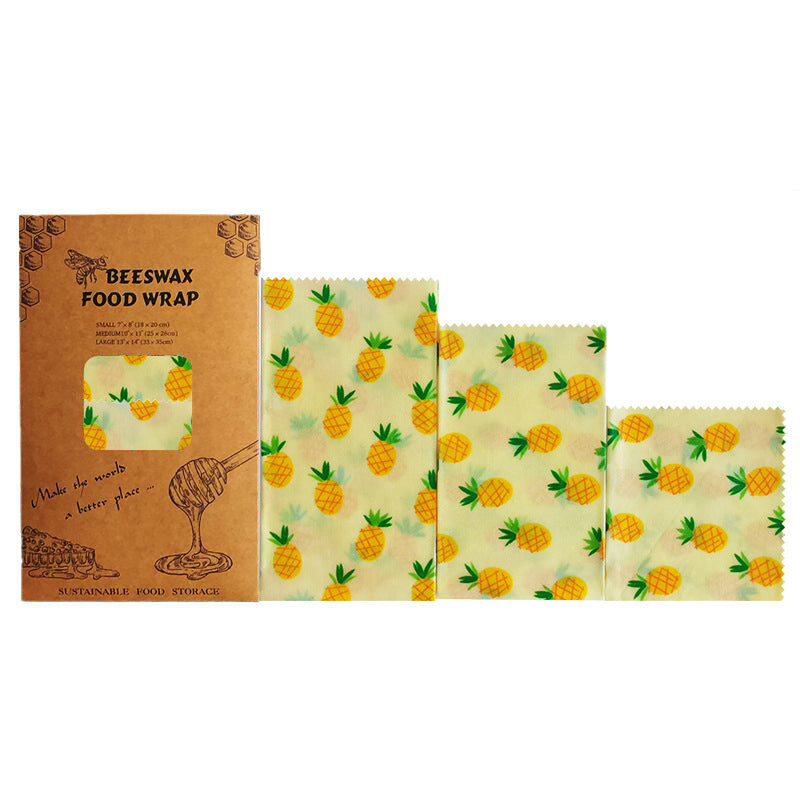 Beeswax Fresh-Keeping Wrap Set of 3