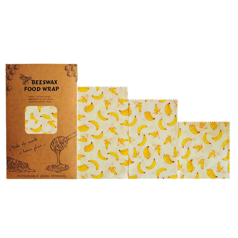 Beeswax Fresh-Keeping Wrap Set of 3